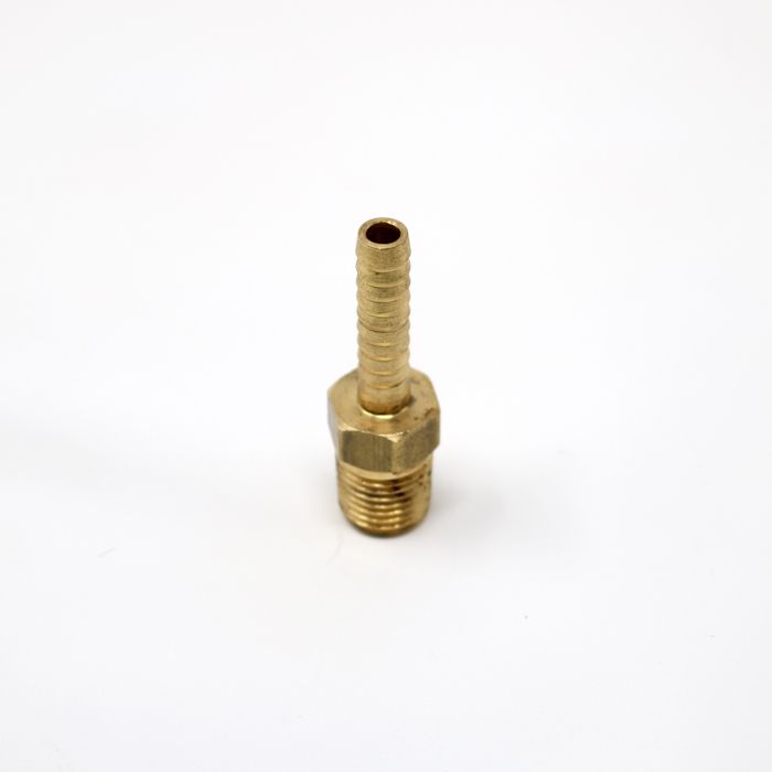 1/4 in Brass Barb x 1/4 in MNPT