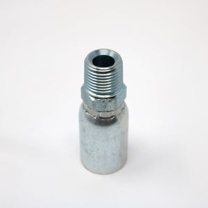 1/2 in Barb x 1/2 in MNPT - Steel with Zinc Coating