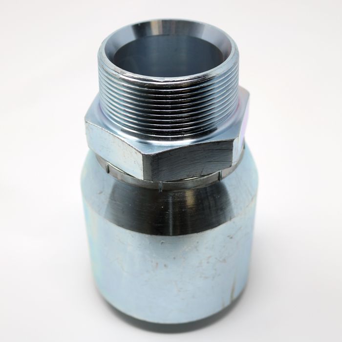 2 in Barb x 2 in MNPT - Steel with Zinc Coating