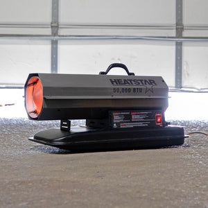 50,000 BTU Forced Air Kerosene Heater