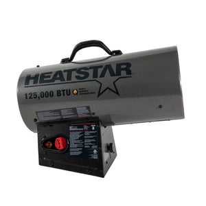 125,000 BTU Portable Forced Air Propane Heater
