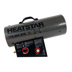 170,000 BTU Portable Forced Air Propane Heater