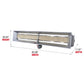120,000 BTU Natural Gas High Intensity Radiant Auto-Spark Industrial Heater
