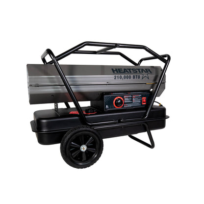210,000 BTU Forced Air Kerosene Heater