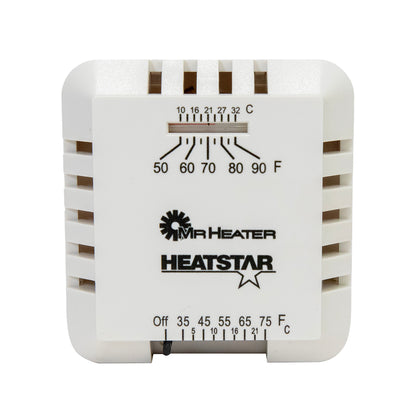 Analog Thermostat for Unit and Utility Heaters