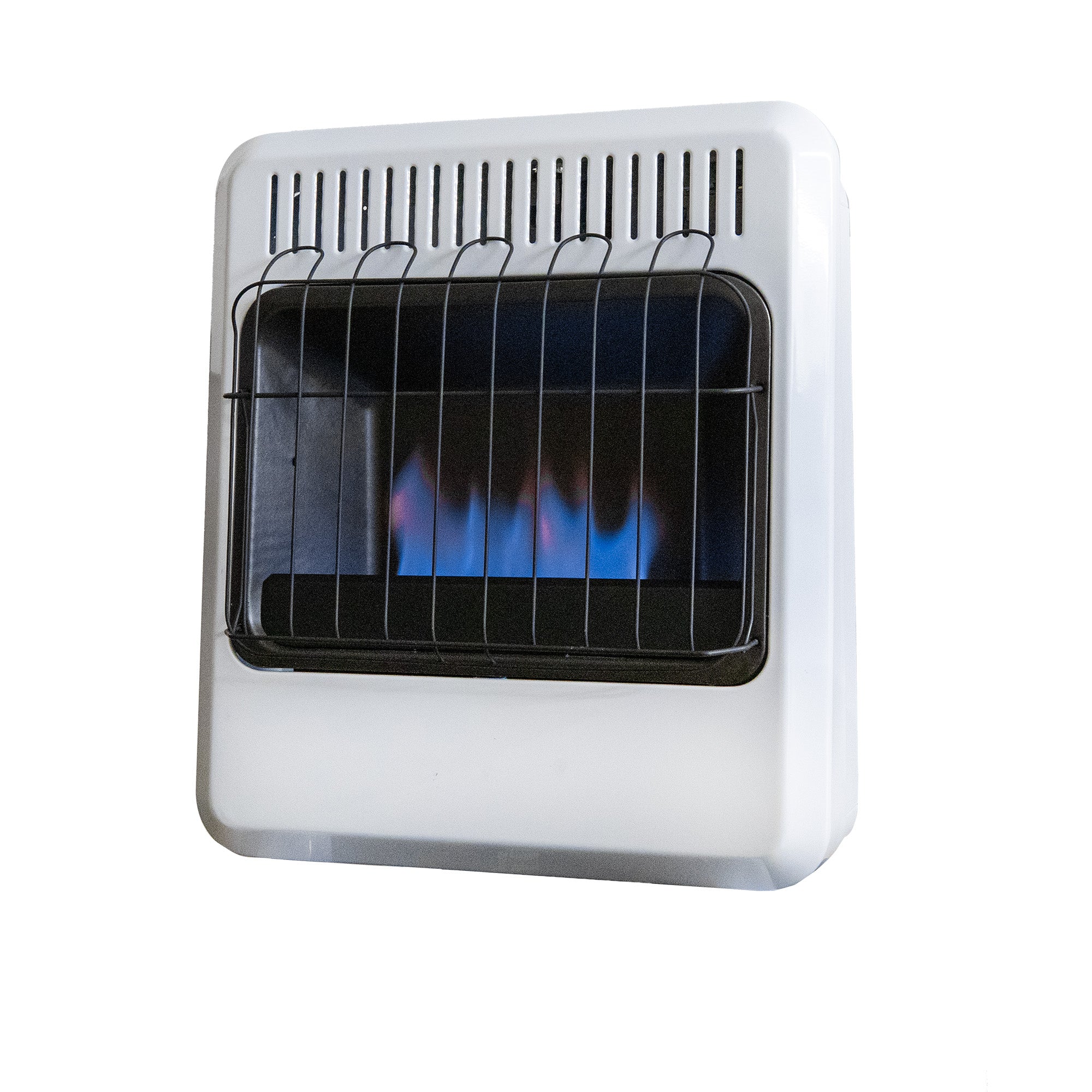 20,000 BTU Vent Free Blue Flame Propane Heater with Thermostat and Blo