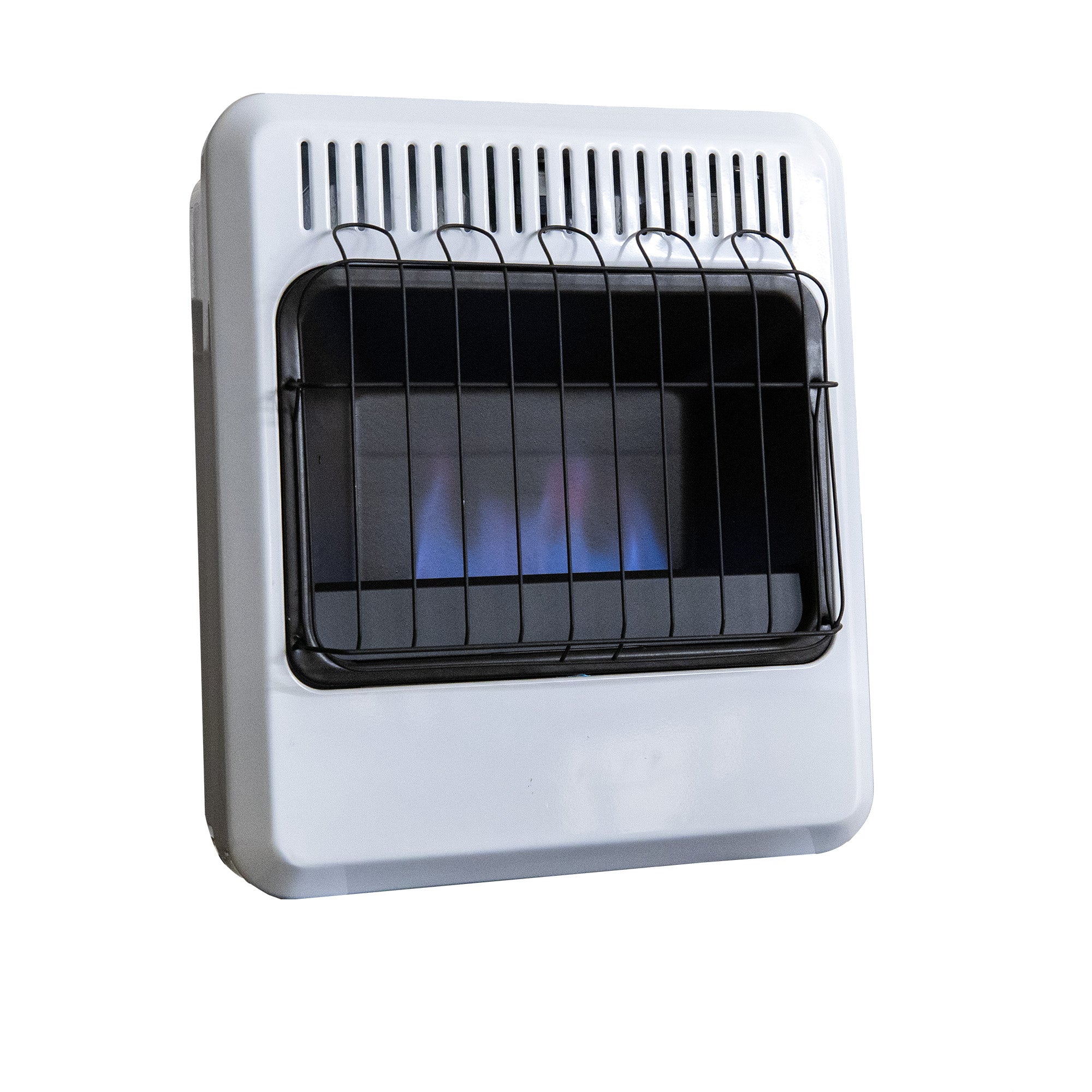 20,000 BTU Vent Free Blue Flame Propane Heater with Thermostat and Blo