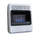 20,000 BTU Vent Free Blue Flame Natural Gas Heater with Thermostat and Blower