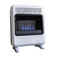 20,000 BTU Vent Free Blue Flame Natural Gas Heater with Thermostat and Blower