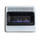 30,000 BTU Vent Free Blue Flame Natural Gas Heater with Thermostat and Blower