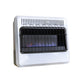 30,000 BTU Vent Free Blue Flame Natural Gas Heater with Thermostat and Blower