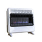 30,000 BTU Vent Free Blue Flame Natural Gas Heater with Thermostat and Blower