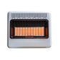 30,000 BTU Vent Free Radiant Natural Gas Heater with Thermostat and Blower