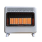 30,000 BTU Vent Free Radiant Natural Gas Heater with Thermostat and Blower
