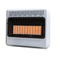 30,000 BTU Vent Free Radiant Natural Gas Heater with Thermostat and Blower