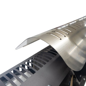 Architect Collection: 37,000 BTU Restaurant/Patio Radiant Metal Grill Fascia Heater