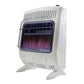 30,000 BTU Vent Free Blue Flame Natural Gas Heater with Thermostat and Blower