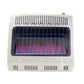 30,000 BTU Vent Free Blue Flame Natural Gas Heater with Thermostat and Blower