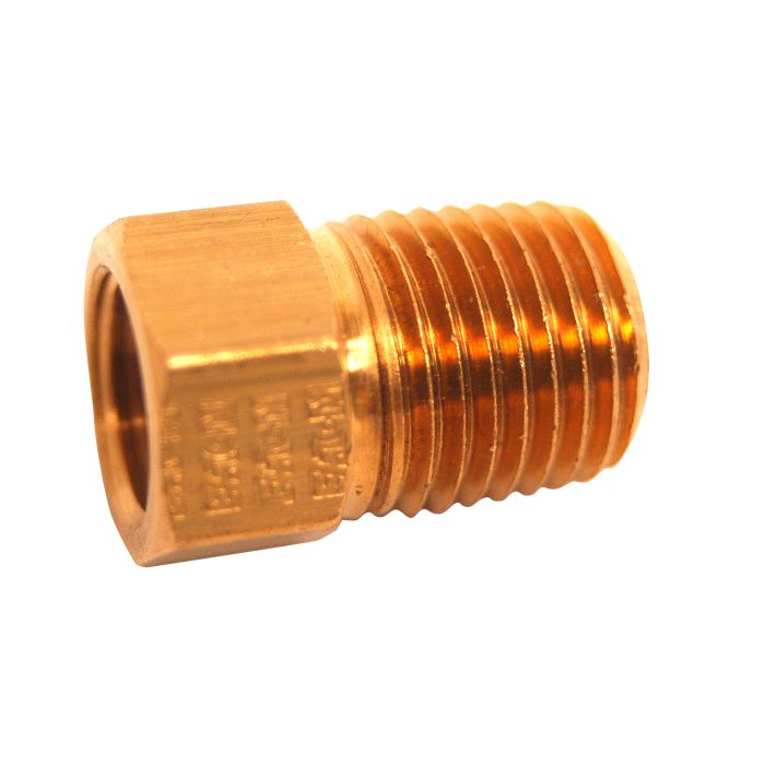 1/4in Male Pipe Thread x 1/4in Inverted Female Flare Bulk