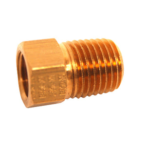 1/4in Male Pipe Thread x 1/4in Inverted Female Flare
