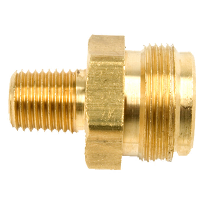 1/4in Male Pipe Thread x 1in-20 Male Throwaway Cylinder Thread